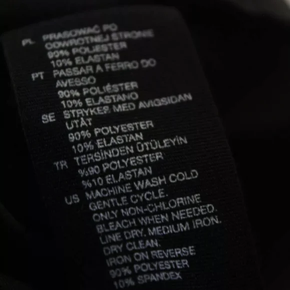 Burnout velvet black puff sleeve dress 6 S M cy - Picture 7 of 8